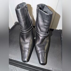 Women’s Black Leather Boots